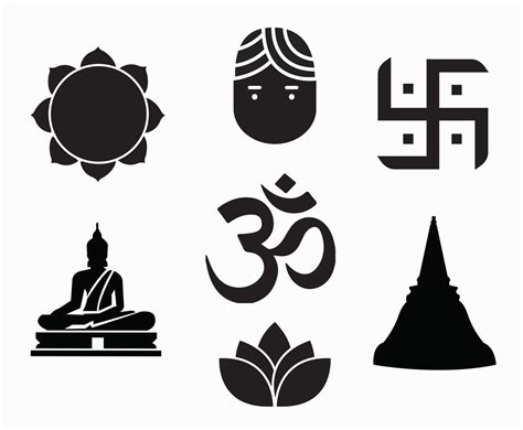 Hindu Vector Icon Pack Vector Art & Graphics | freevector.com