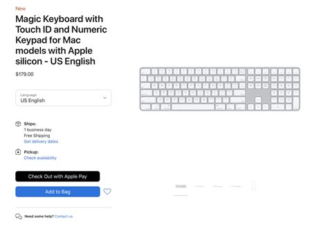 Apple Makes Magic Keyboard With Touch ID Available for Separate ...