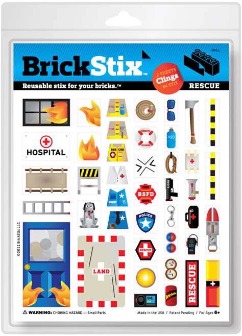 Lego Decal And Sticker Sets -Brickstix – The Brick Life