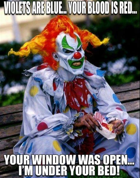 Funny Quotes About Scary Clowns - ShortQuotes.cc