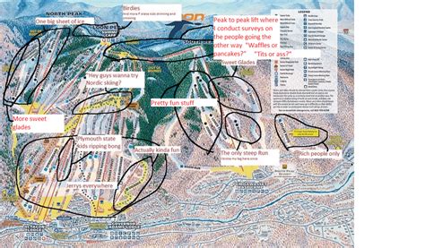 Loon honest trail map (Updated) : skiing