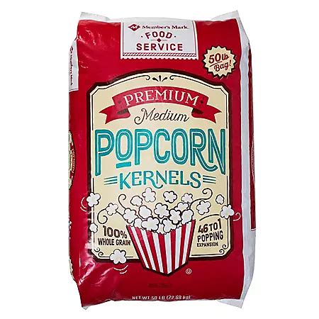 Member's Mark Premium Kernel Popcorn Bag (50 lbs.) - Sam's Club