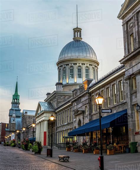 Bonsecours Market in Old Montreal - Stock Photo - Dissolve