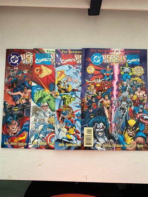 Marvel vs. DC Crossover (full set), Hobbies & Toys, Books & Magazines, Comics & Manga on Carousell