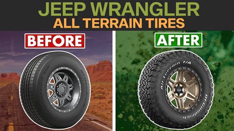 🥇TOP 10: Best All Terrain Tires for Jeep Wrangler - YouTube