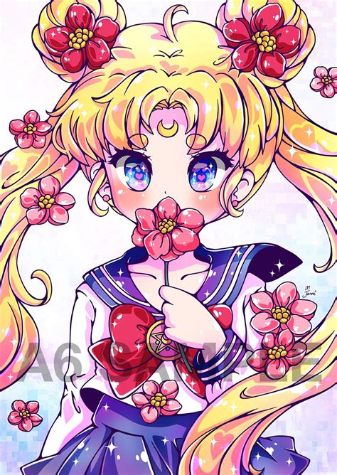 Sailormoon A6 Print | Sailor moon art, Sailor moon wallpaper, Sailor ...