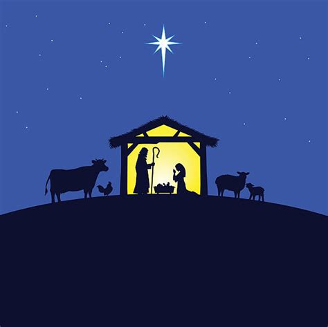 Royalty Free Nativity Silhouette Clip Art, Vector Images & Illustrations - iStock