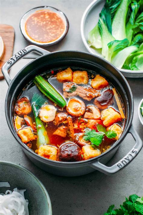 Spicy Vegan Hot Pot - Full of Plants