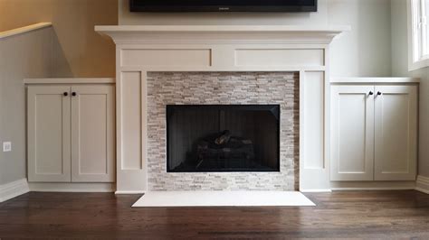 Custom Modern Clybourn Fireplace Mantel by Accolade Fireplace Mantels | CustomMade.com