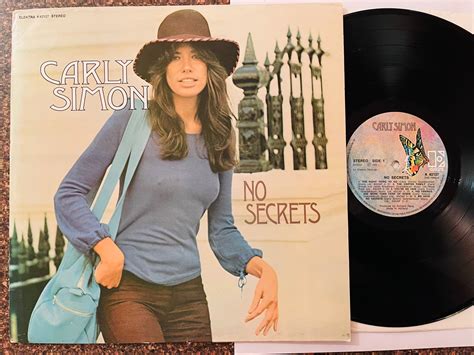 Carly Simon - No Secrets - 1972 Pressing |﻿ Vinyl, CD, and Blu-ray