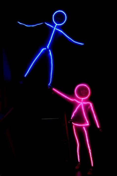 LED Stick Figure: DIY Halloween Costume | InspiredLED Blog