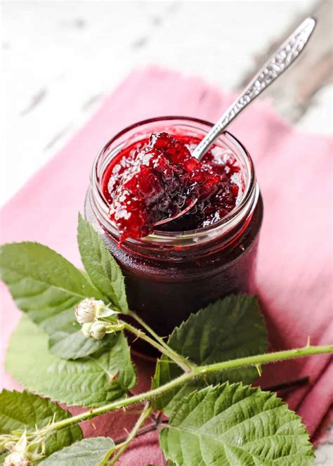 Low Sugar Blackberry & Apple Jam - Farmersgirl Kitchen