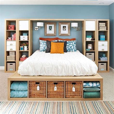 30+ Creative Diy Bedroom Storage Ideas For Small Space – TRENDECORS