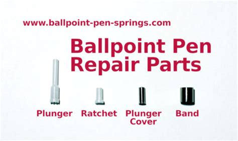 Ballpoint Pen Repair Parts Grab Bag