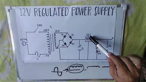 Understanding Schematic Diagram of a Power Supply (Assembling 12V ...