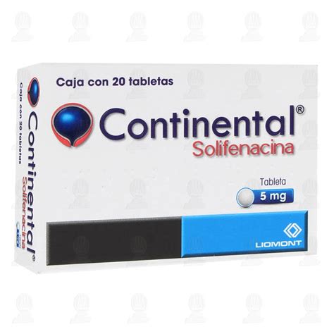 Continental 5 mg, 20 Tabletas.