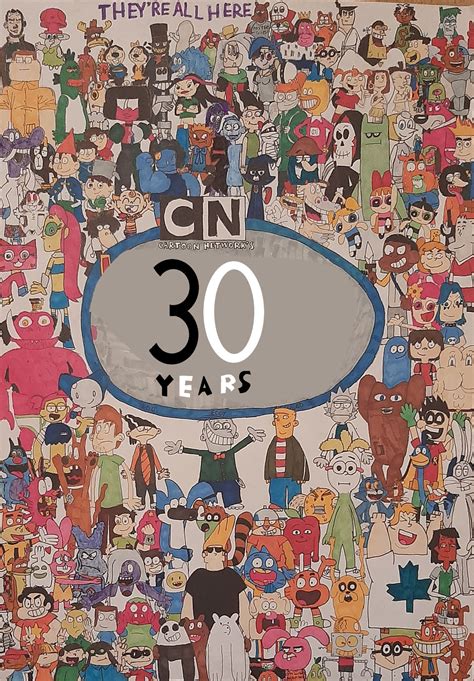 Happy 30th Anniversary, Cartoon Network by CaitiMatt2004 on DeviantArt