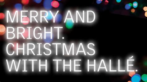 The Hallé brings festive magic to the Bridgewater Hall with a diverse, dazzling Christmas schedule