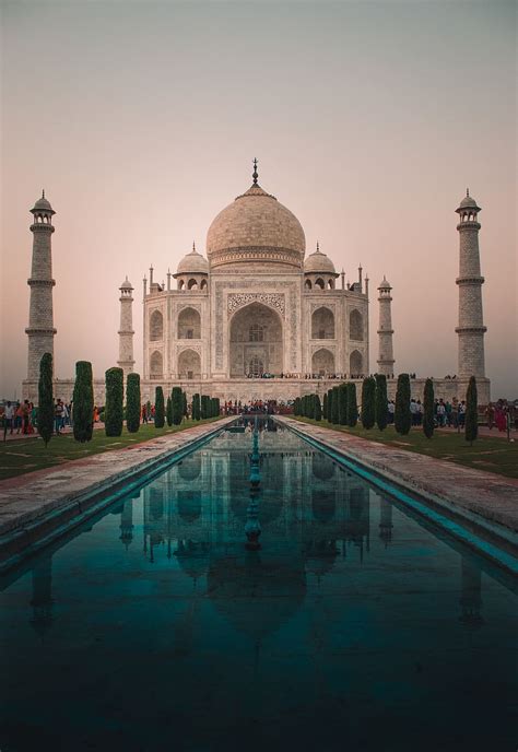 HD wallpaper: Taj Mahal, India, travel destinations, architecture, water, reflection | Wallpaper ...