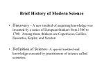 PPT - Brief history of science education PowerPoint Presentation, free ...