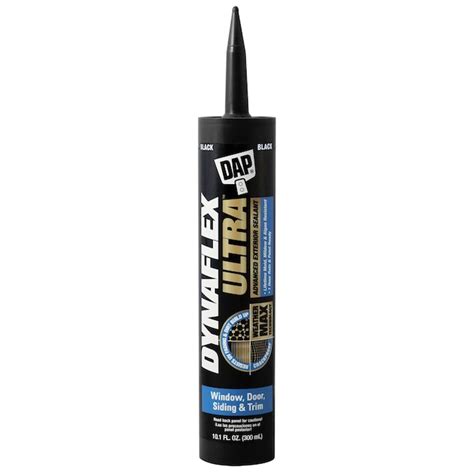 DAP Dynaflex Ultra 10.1-oz Window and Door Black Paintable Latex Caulk in the Caulk department ...