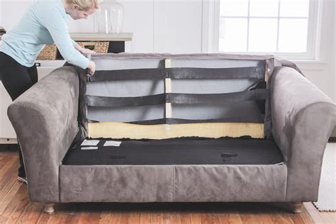 How to Fix a Sagging Couch / Restore Cushions - Comfort Works | Cushions on sofa, Repair sofa ...