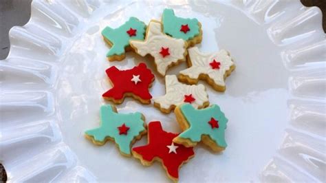 Items similar to Cookies - Mini State of Texas Sugar Cookies - 1 dozen sets (3 mini cookies each ...