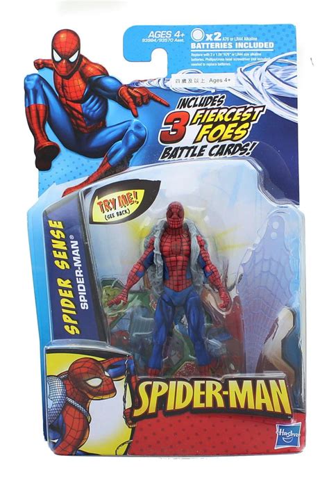 Spider-Man Spider-Man 2010 Spider Sense Spider-Man 3.75" Action Figure - Walmart.com