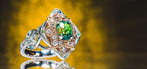 Unique Engagement Rings | Custom Design | Green Lake