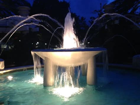 Night- time photo of water fountain | Smithsonian Photo Contest ...