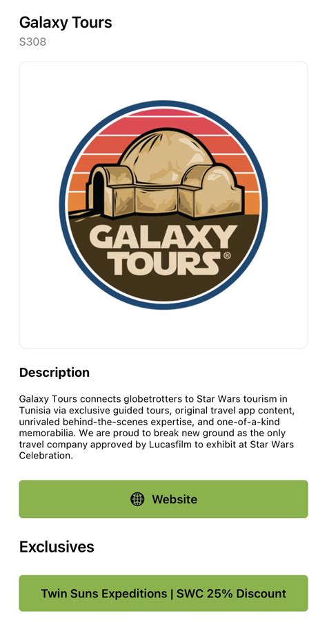 Star Wars Celebration 2023 Exhibit | Galaxy Tours