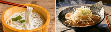 Udon vs Ramen: From the Noodle To The Different Dishes - On The Gas ...