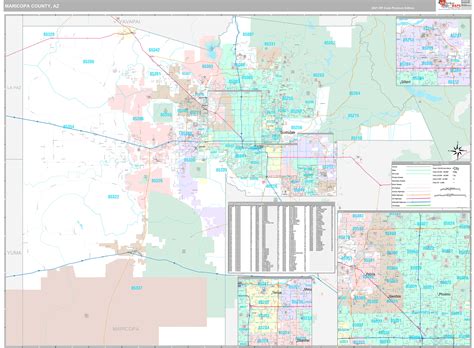 Maricopa County Map With Cities