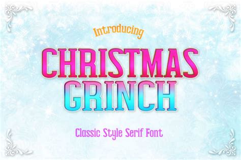 Download Christmas Grinch Font Font for free | Font Style