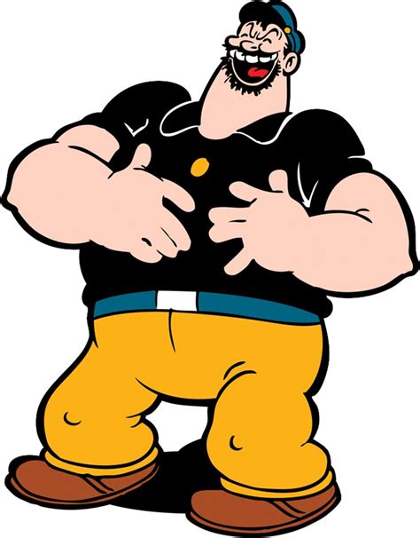 Bluto (Brutus) | Popeye cartoon, Old cartoon characters, Popeye the ...