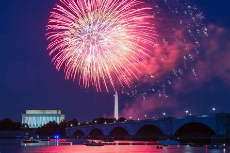 Places to watch Independence Day Fireworks in the USA - Real Word