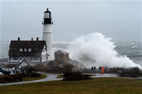 Storm damages Portland Head Light in Maine, beloved New England lighthouse - masslive.com