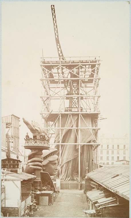 Rare Photos of the Statue of Liberty Being Built in 1883 » TwistedSifter