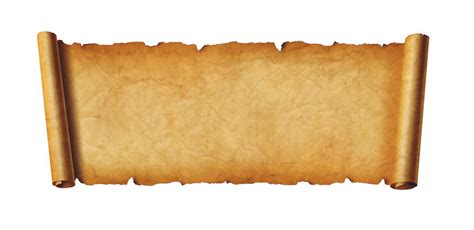 Parchment Scroll Design