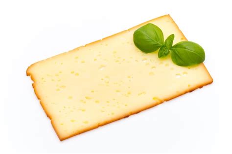 Premium Photo | Cheese slice with herb