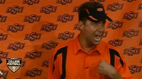 Mike Gundy's 'I'm a man, I'm 40' rant at Oklahoma State [FULL] | ESPN ...