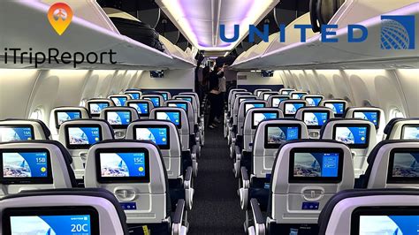 NEW INTERIOR United 737 MAX 9 Economy Class Trip Report - YouTube