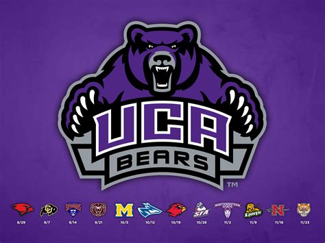 Free download UCA Bears 2013 Football Schedule Sporting Life Arkansas [2400x1800] for your ...