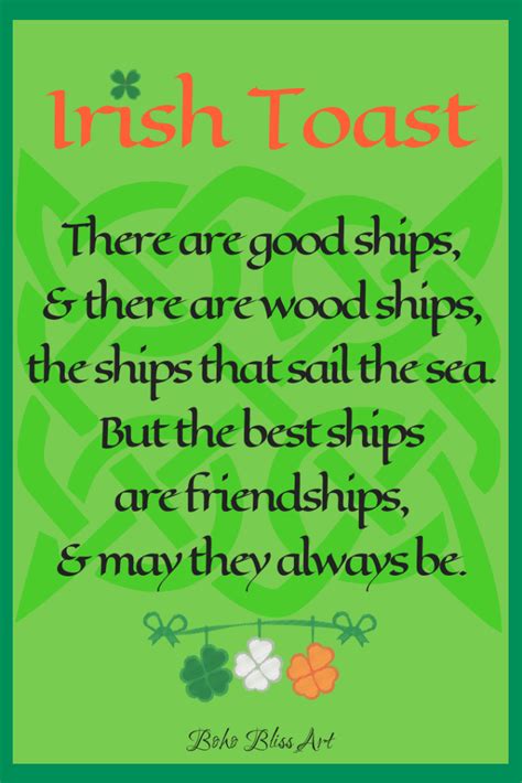 Ireland: Irish Blessings, Proverbs & Toasts ~ Boom2Bloom.com | Irish quotes, Inspirational ...