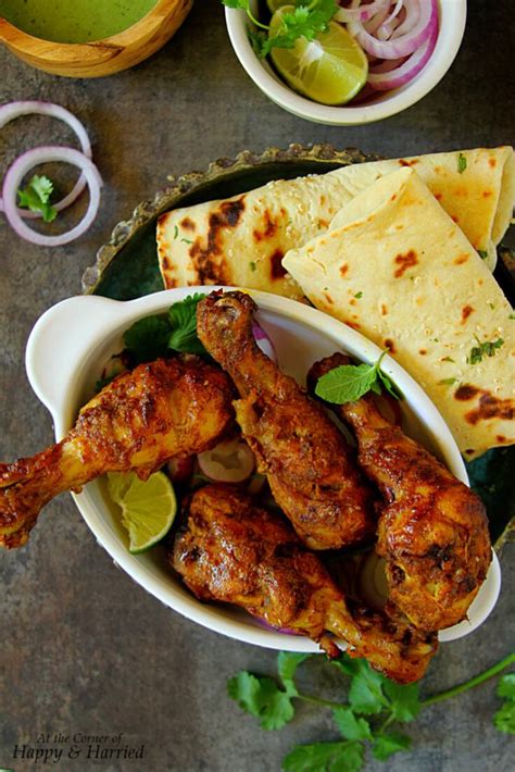 Tangdi Kebab (Oven Baked Tandoori Chicken Legs)