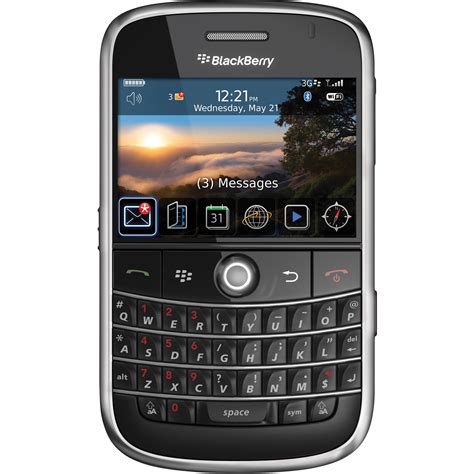 BlackBerry Bold 9000 1GB AT&T Branded Smartphone 9000-BLACK B&H