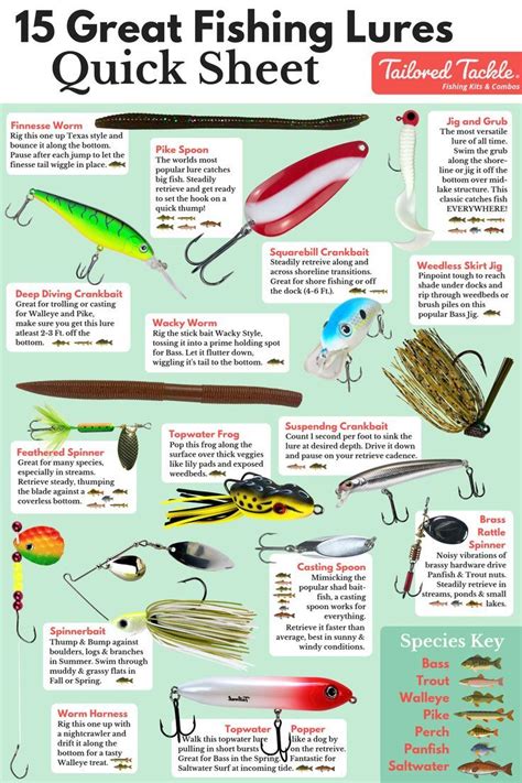 Tailored Tackle Fishing PDF Library - Password Required | Fishing lures, Best fishing lures ...