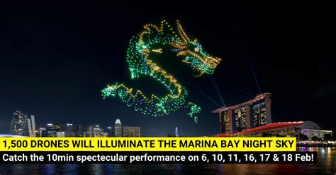 Embrace the Year of the Dragon with a Spectacular Drone Show at Marina ...