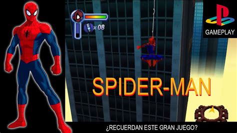 Spider-Man - PS1 - Gameplay - YouTube