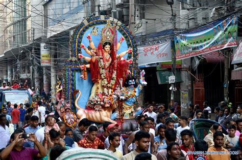 Festival Durga Puja en Dhaka, Bangladesh | Spanish.xinhuanet.com